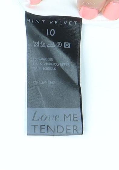 Love Me Tender Women’s Grey Floral Slip Midi Dress Size 10