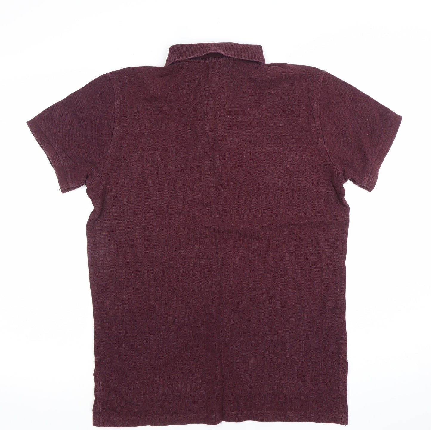 Ralph Lauren Men’s Red Polo Shirt M Custom Fit Short Sleeve Cotton