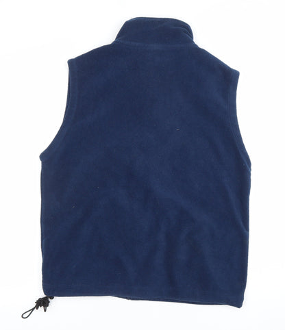 Fruit of the Loom Men's Blue Fleece Waistcoat Bodywarmer S