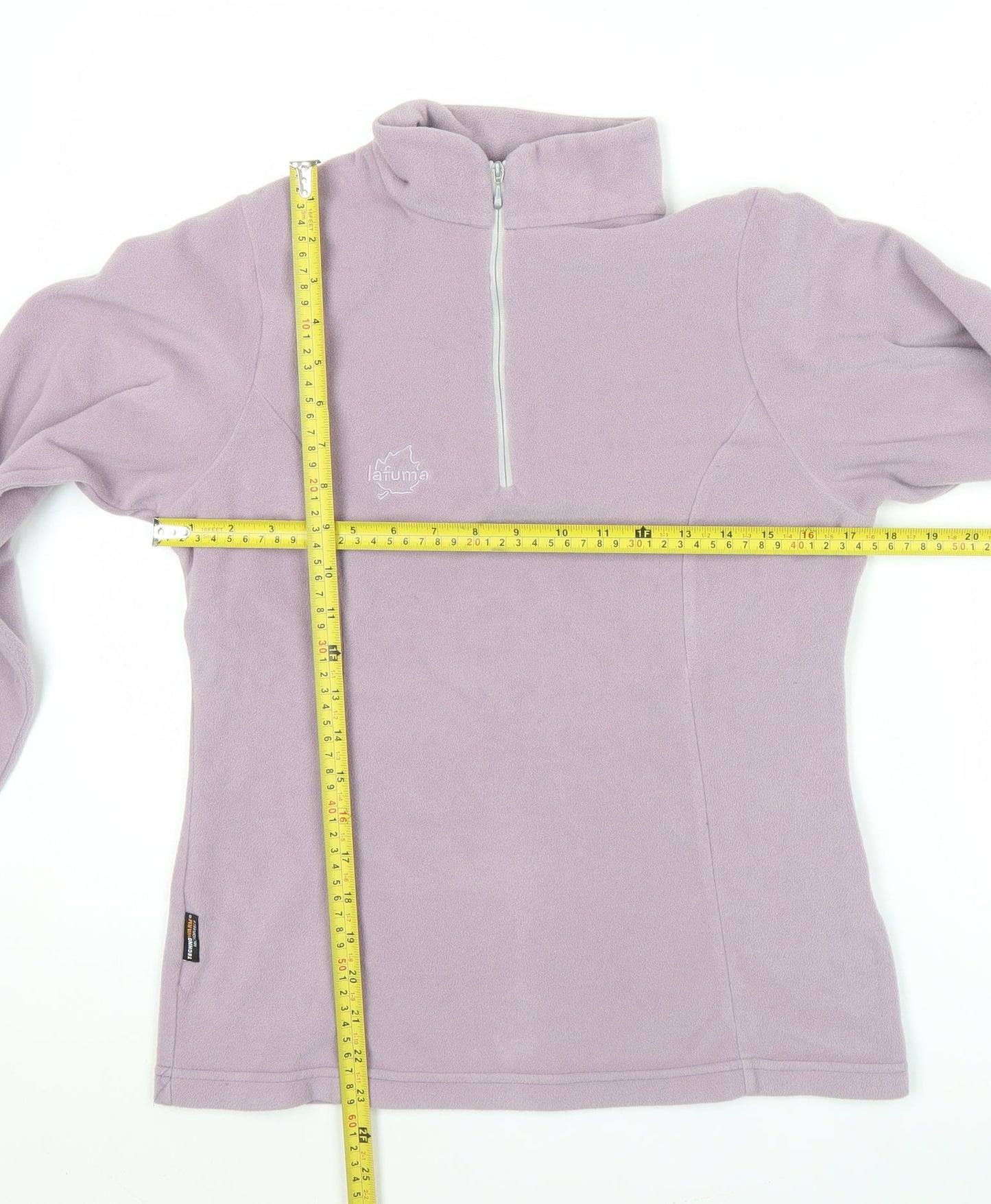 Lafuma Women’s Purple Fleece Sweatshirt Small 1/2 Zip Outdoor