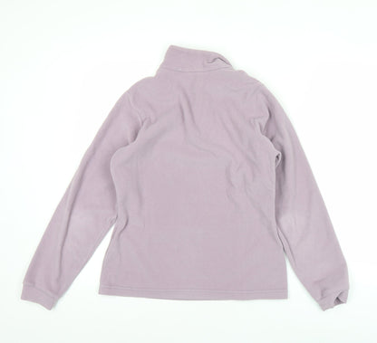 Lafuma Women’s Purple Fleece Sweatshirt Small 1/2 Zip Outdoor