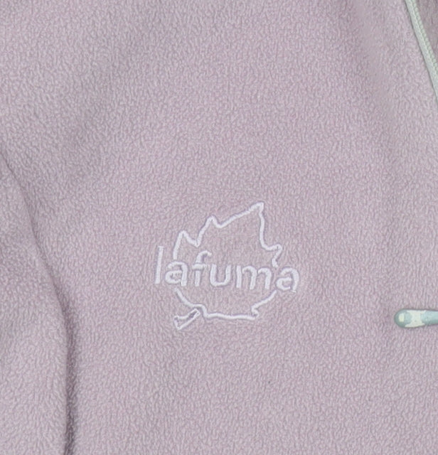 Lafuma Women’s Purple Fleece Sweatshirt Small 1/2 Zip Outdoor