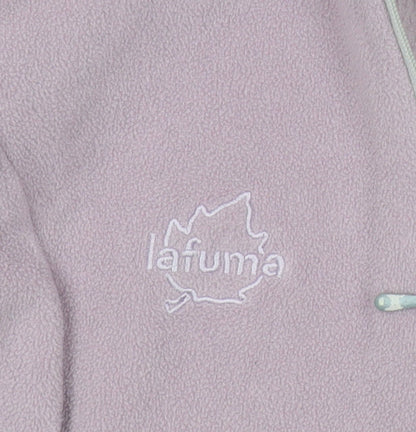 Lafuma Women’s Purple Fleece Sweatshirt Small 1/2 Zip Outdoor