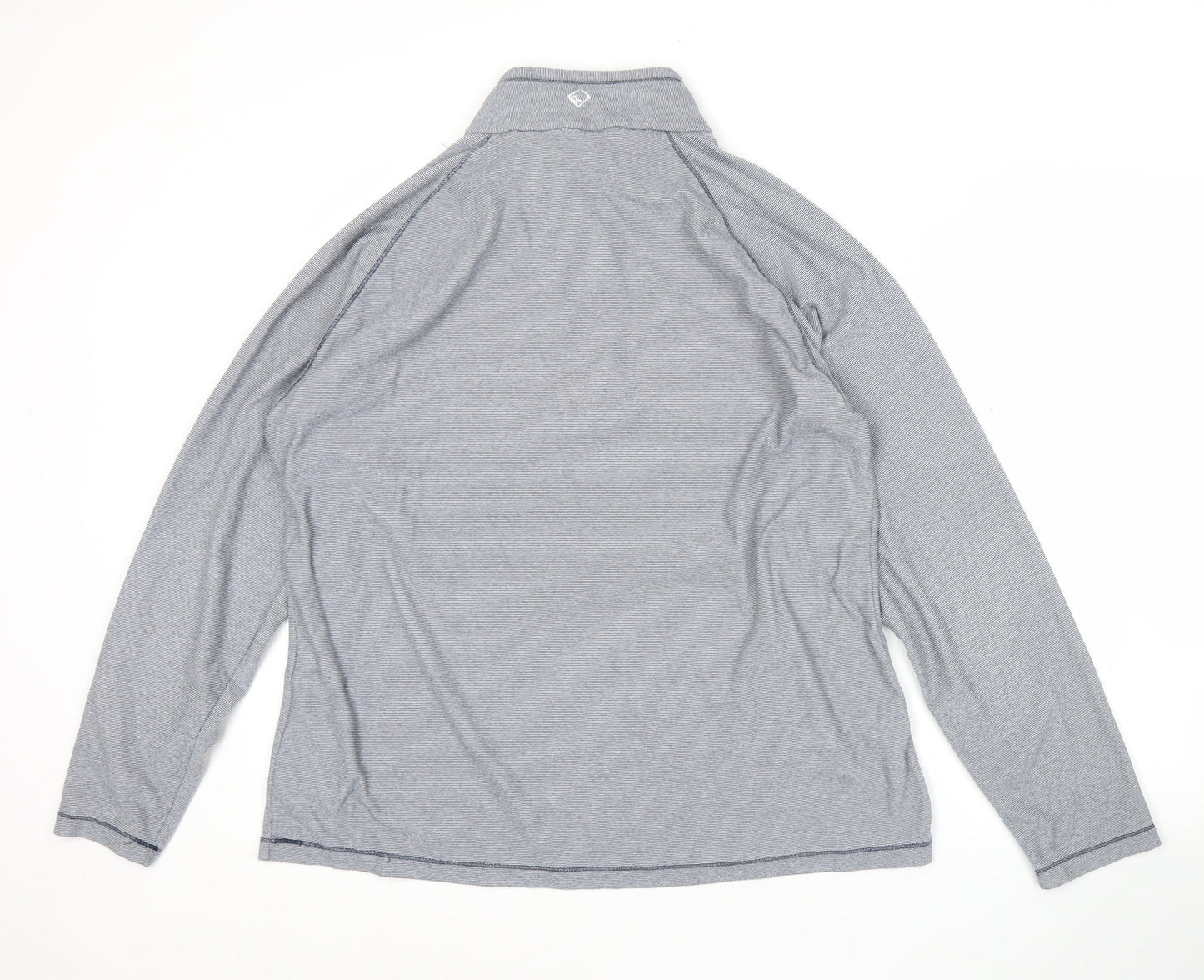 Regatta Womens Grey Size 18 Outdoor 1/4 Zip Lightweight Sweatshirt