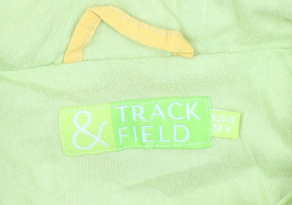 Track & Field Boys Yellow Windbreaker Jacket Hooded 9 Years
