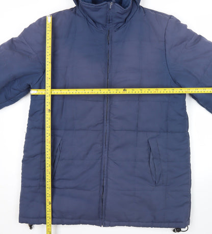 Mens UK Size S Hawkshead Blue Puffer Jacket