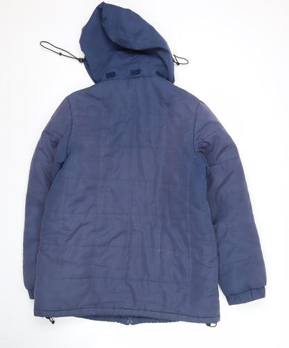 Mens UK Size S Hawkshead Blue Puffer Jacket