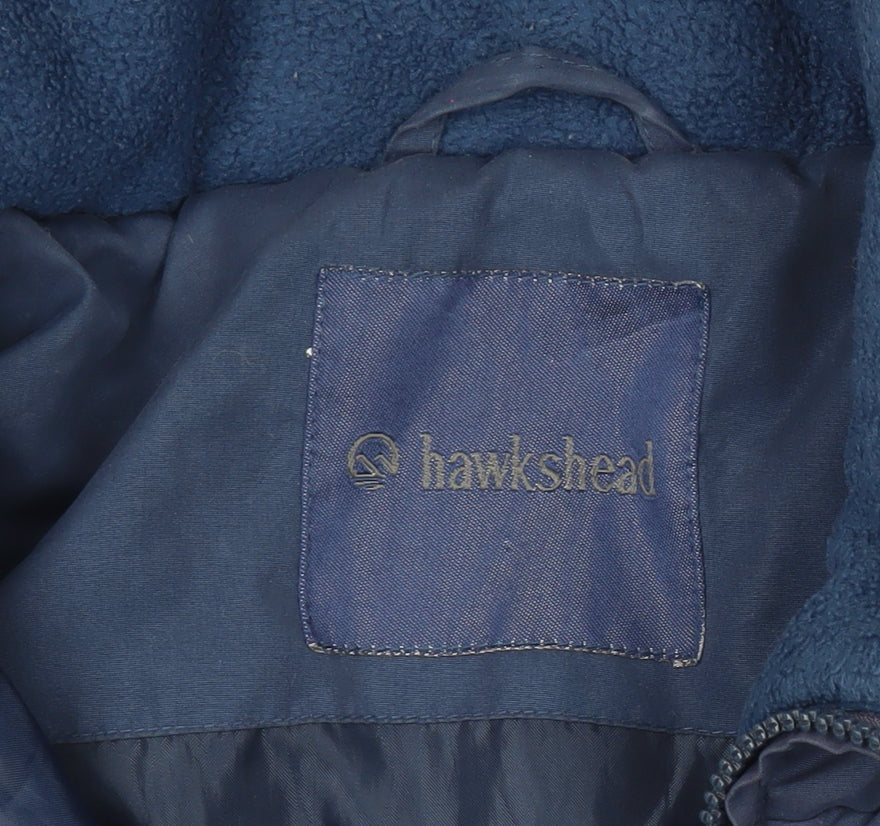 Mens UK Size S Hawkshead Blue Puffer Jacket