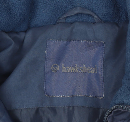 Mens UK Size S Hawkshead Blue Puffer Jacket