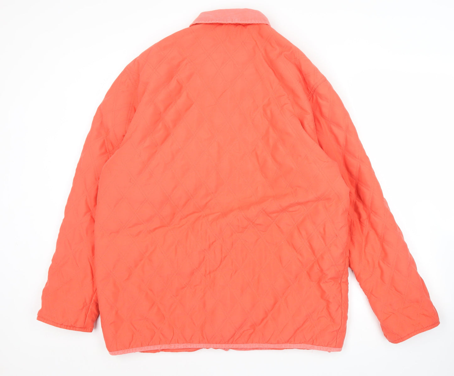 Claire DK Women’s Pink Quilted Jacket Size M Mid-Length Casual