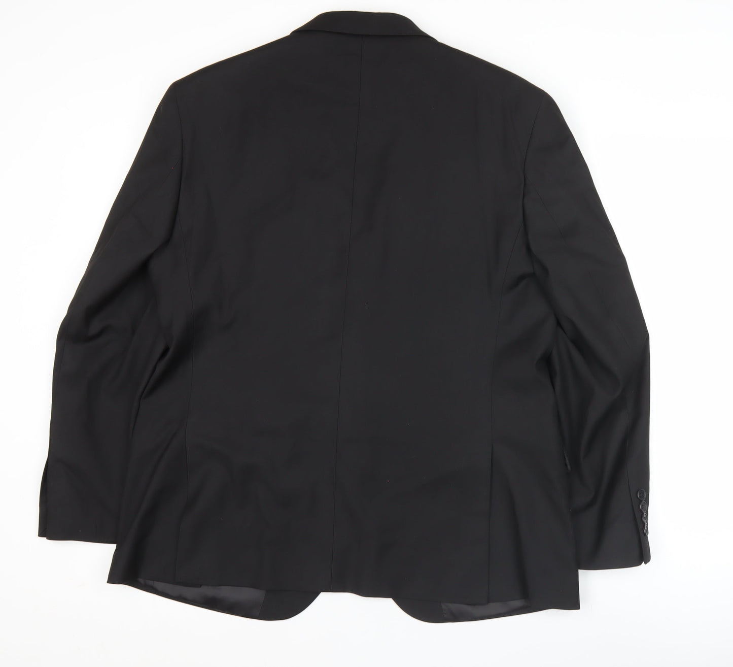 Marks and Spencer Men's Black 42 Chest XL Suit Jacket Regular Fit