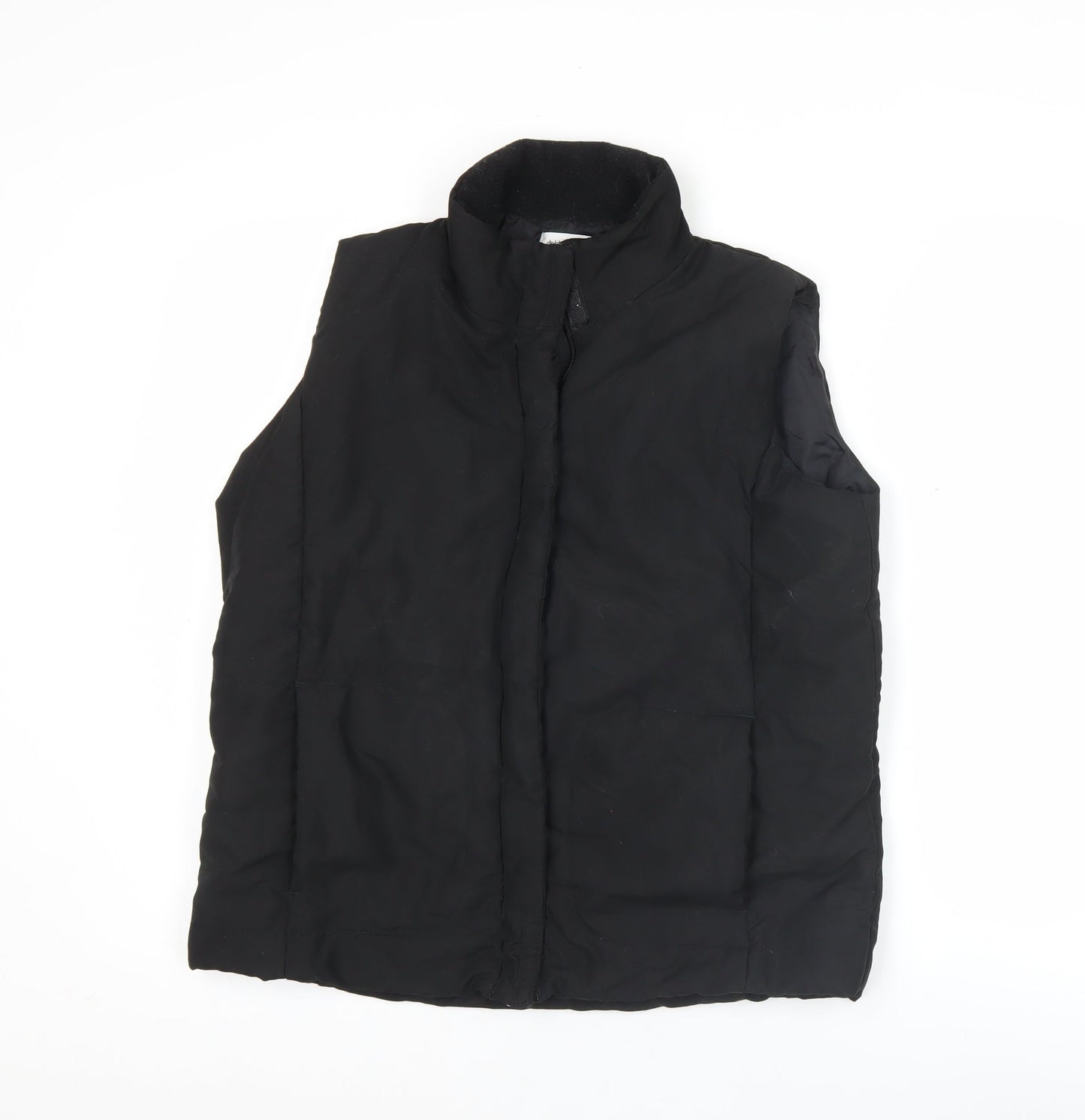 Debbie Morgan Men’s Black Padded Waistcoat Bodywarmer S