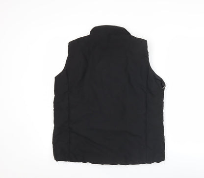 Debbie Morgan Men’s Black Padded Waistcoat Bodywarmer S