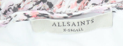 Womens UK Size XS AllSaints Wrap Dress