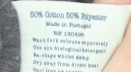 Jack Wills Mens Grey XS Crew Neck Short Sleeve Cotton Blend T-Shirt