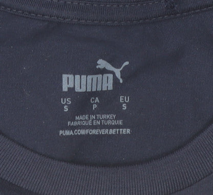 Puma Manchester City Men's Blue Small Champions Graphic T-Shirt