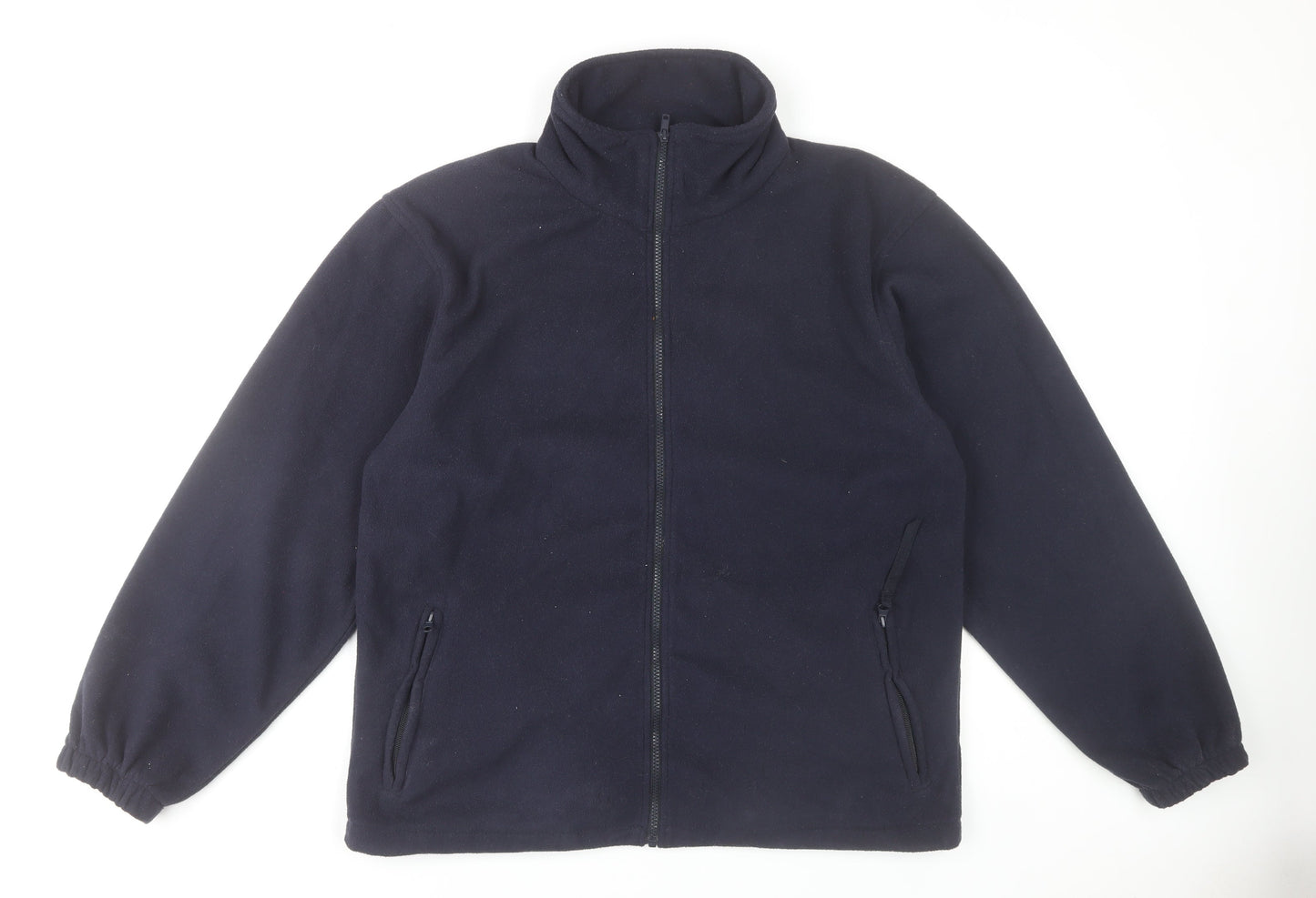Portwest Men’s Blue Fleece Jacket L 42-44" Regular Fit Full Zip