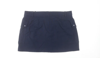 Marks and Spencer Women’s Blue Size 22 Cargo Short Skirt