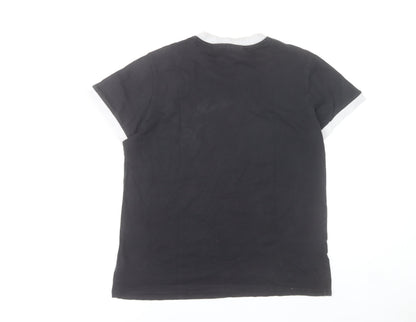 Womens UK Size 12 adidas Black Basic T-Shirt