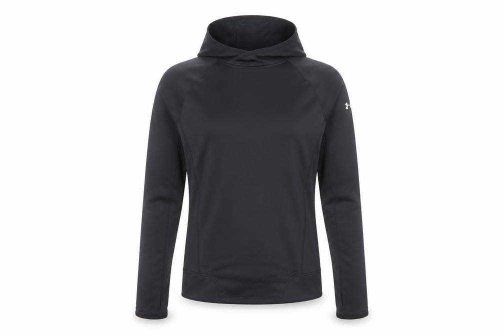 Womens UK Size XS Under armour Black Pullover Hoodie