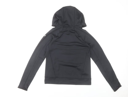Womens UK Size XS Under armour Black Pullover Hoodie