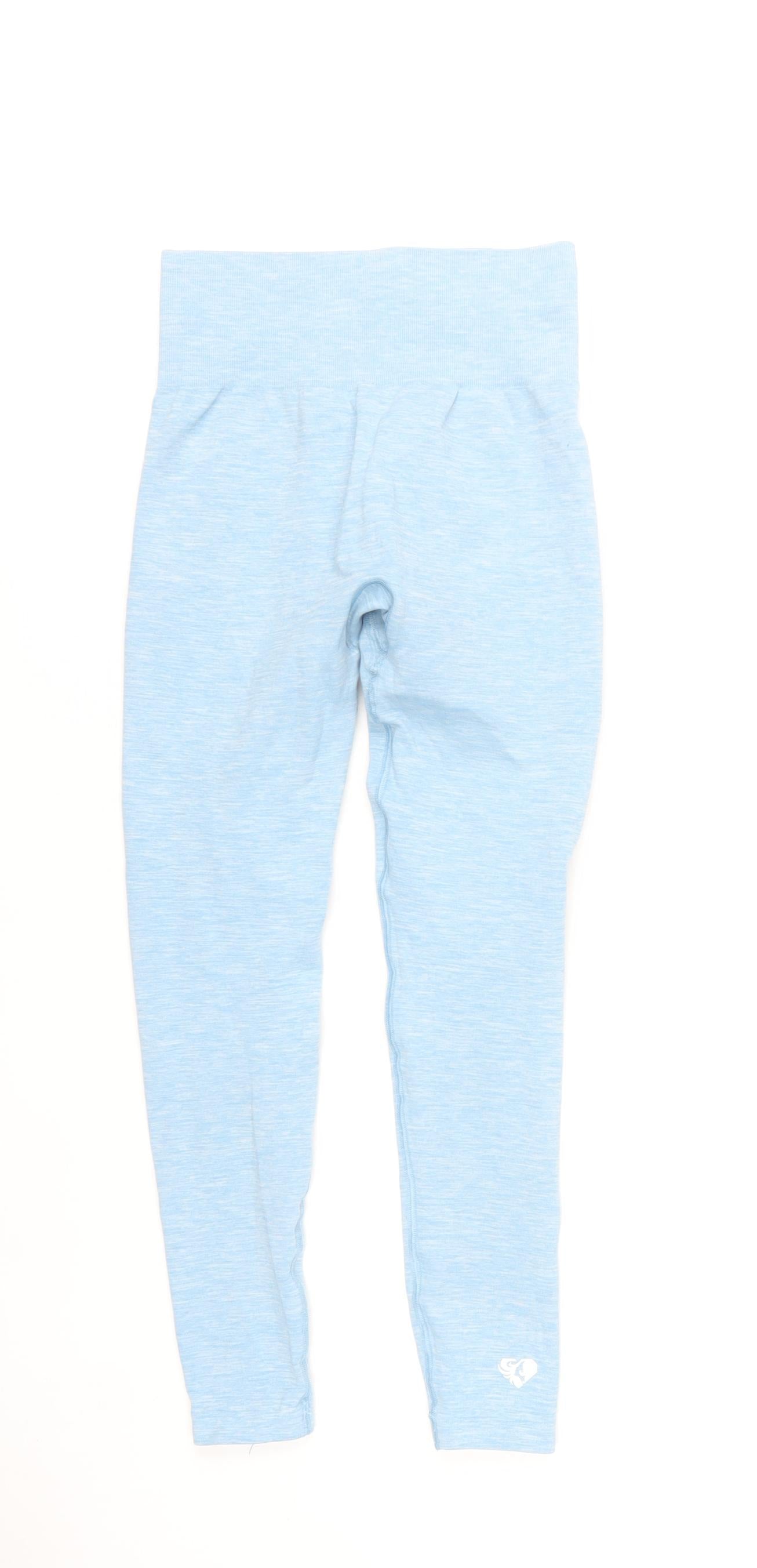 Women's Best Women Blue S Leggings Slim Fit Gym Yoga Activewear