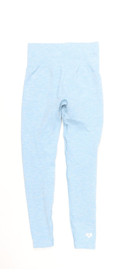 Women's Best Women Blue S Leggings Slim Fit Gym Yoga Activewear