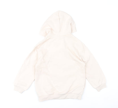 Marks and Spencer Girls Beige Paw Patrol Full Zip Hoodie 7-8 Years
