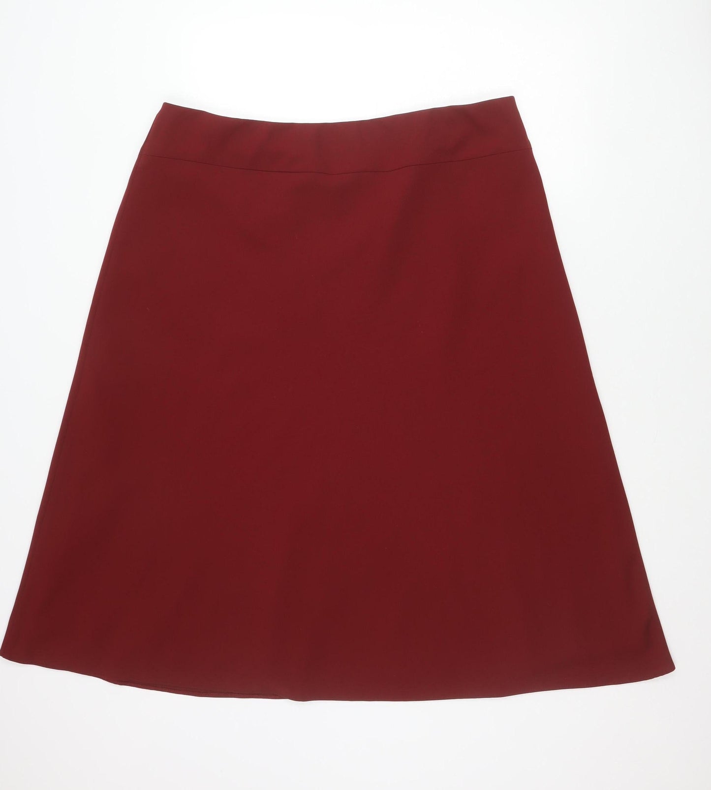 Marks and Spencer Women’s Red Size 20 Pencil Knee Length Skirt