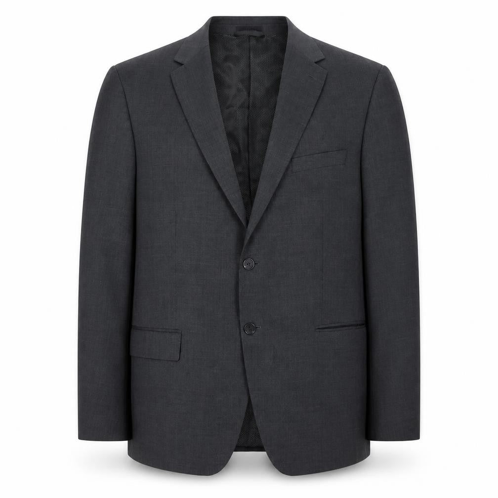 Marks and Spencer Men’s Grey Wool Blend Suit Jacket 46 Chest 3XL