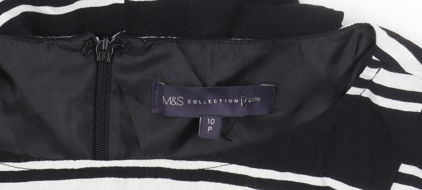 Marks and Spencer Women’s Black Petite Size 10 Sheath Dress
