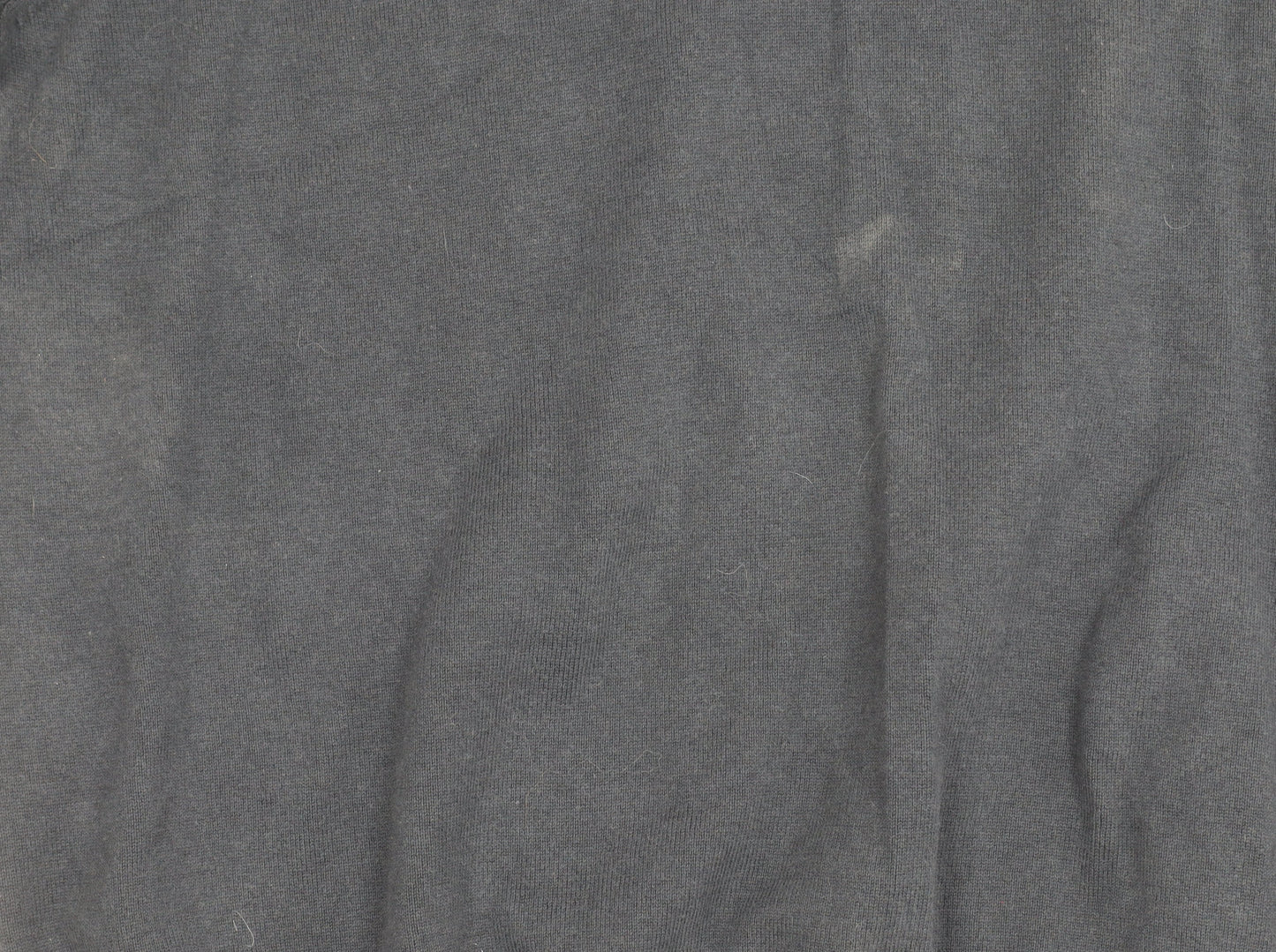 Marks and Spencer Men’s Grey 2XL V-Neck Cotton Jumper