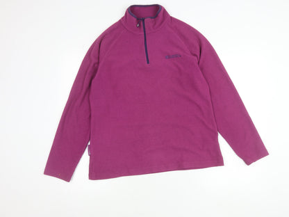 Womens UK Size 14 Mountain Warehouse Purple Pullover Sweatshirt