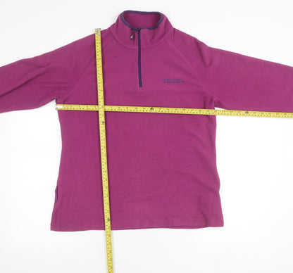 Womens UK Size 14 Mountain Warehouse Purple Pullover Sweatshirt