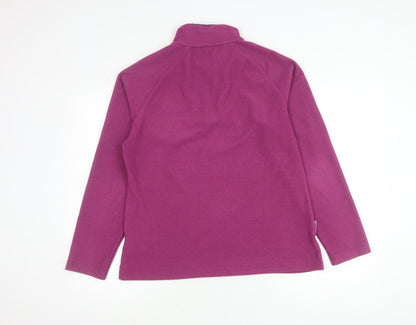 Womens UK Size 14 Mountain Warehouse Purple Pullover Sweatshirt