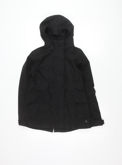 Zakti Girls Black 3-in-1 Hooded Jacket Coat 9-10 Years Outdoor School