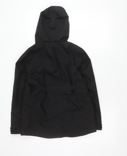 Zakti Girls Black 3-in-1 Hooded Jacket Coat 9-10 Years Outdoor School