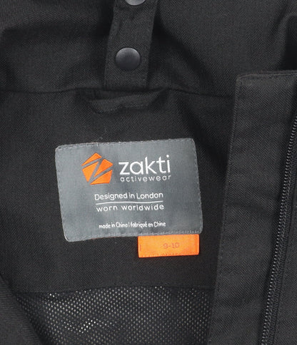 Zakti Girls Black 3-in-1 Hooded Jacket Coat 9-10 Years Outdoor School