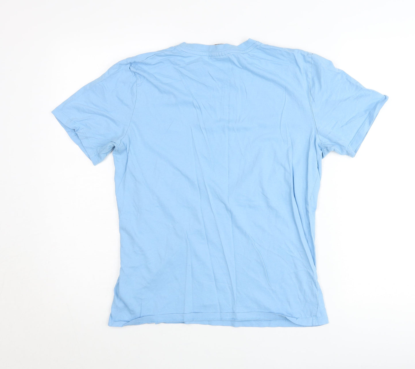 Womens UK Size M Umbro Blue Basic T-Shirt