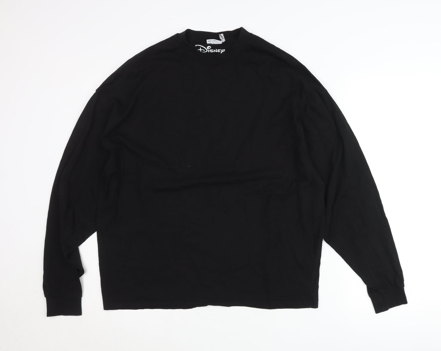 ASOS Women’s Black Disney Donald Duck Pullover Jumper Size S