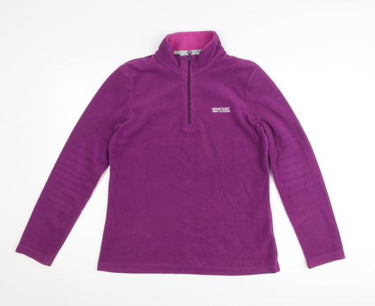 Womens UK Size 10 Regatta Purple Pullover Jumper