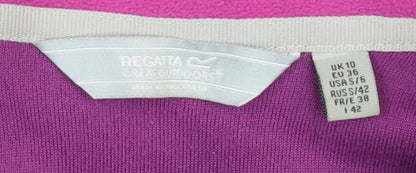 Womens UK Size 10 Regatta Purple Pullover Jumper