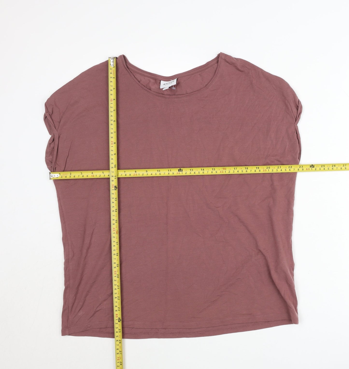 Vero Moda Women’s Purple XL Basic Modal T-Shirt Top