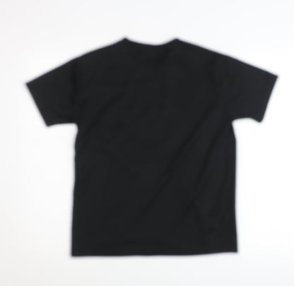 Rock 'n' Roll Unisex Adults Black Small T-Shirt Marathon Graphic