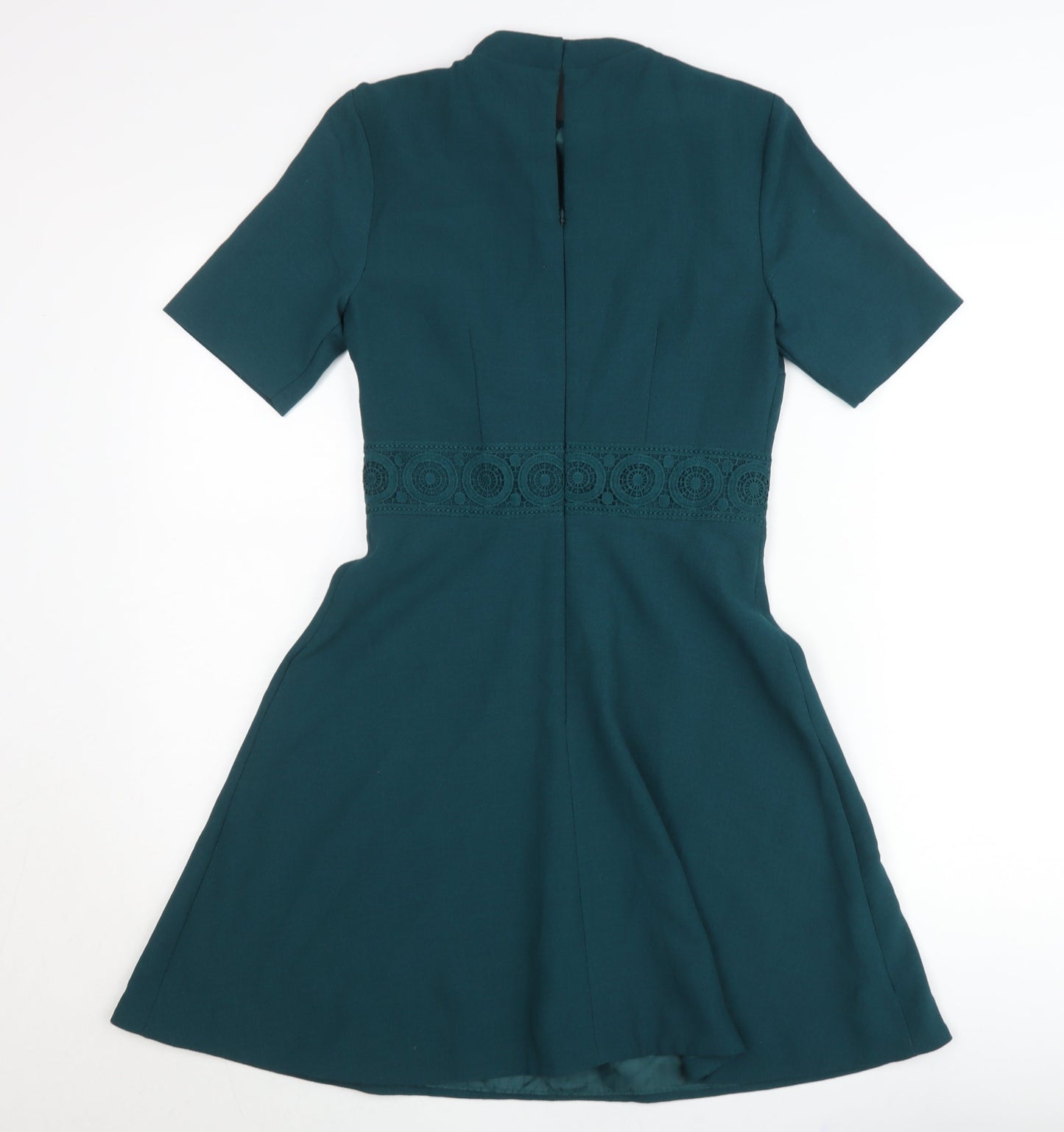 Oasis Women’s Green A-Line Knee Length Dress Size 8