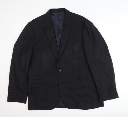Paul Smith Men’s Black Wool Blazer Jacket 36R Classic Wedding Business