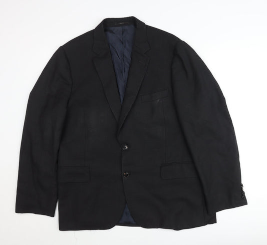 Paul Smith Men’s Black Wool Blazer Jacket 36R Classic Wedding Business
