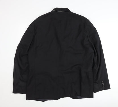 Paul Smith Men’s Black Wool Blazer Jacket 36R Classic Wedding Business