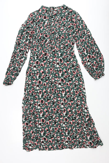 White Stuff Women’s Multicoloured Animal Print Shift Dress Size 8