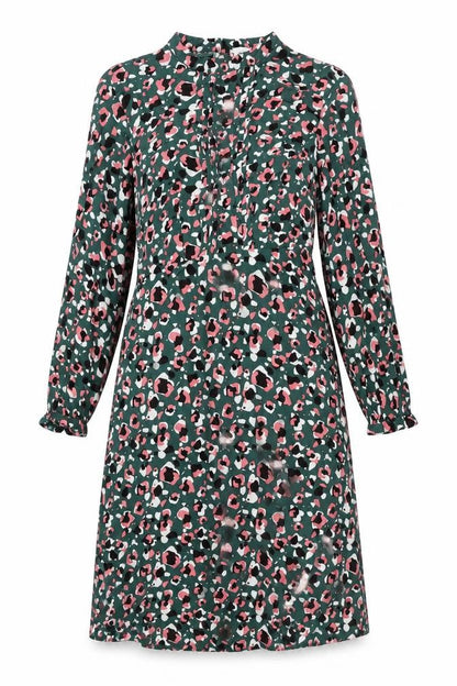 White Stuff Women’s Multicoloured Animal Print Shift Dress Size 8